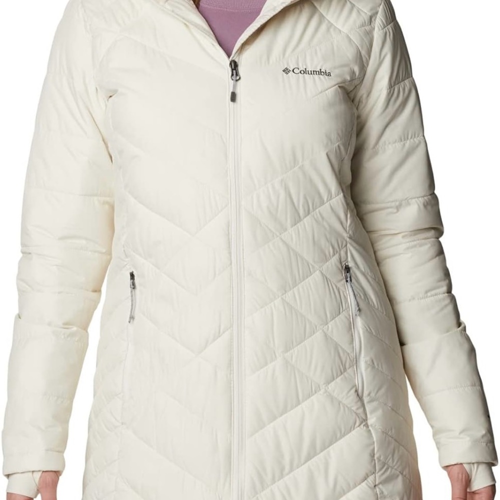 Columbia Women's Off-White Puffer Coat